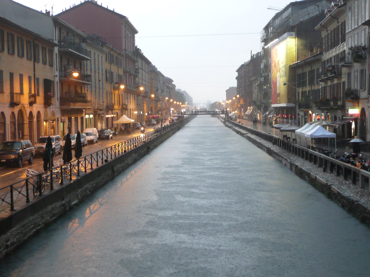 naviglio grande rete idraulica consorzio