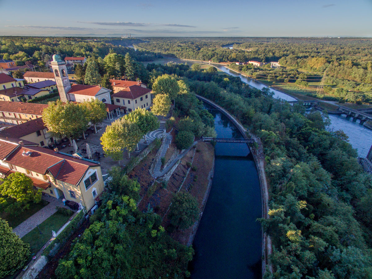 Rete idraulica canale villoresi